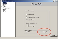 画像集#016のサムネイル/春だ飛び出せ,3Dステレオ映像ゲーム環境(その3)iZ3D編