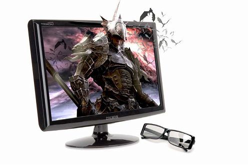 画像ギャラリー No.002のサムネイル画像 / GeForce&Radeon両対応のZalman製21.5インチ3Dディスプレイ登場