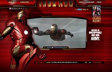 画像集#001のサムネイル/アメコミヒーローが活躍するアクション「Iron Man」,公式サイトオープン