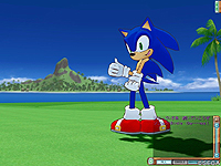 画像集#001のサムネイル/ソニックと一緒にコースへ出られる「スプラッシュ!ゴルフ」。ギミック満載のコースや新モードなどを写真で紹介