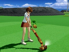 画像集#008のサムネイル/「スプラッシュ!ゴルフ 」に動物をイメージしたコスプレ服など