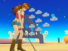 画像集#002のサムネイル/「スプラッシュ!ゴルフ」,ファンタジーゾーンな新コースやモロ星人なクラブセットなど実装