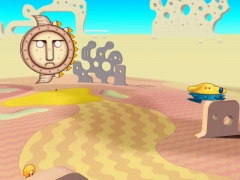 画像集#004のサムネイル/「スプラッシュ!ゴルフ」,ファンタジーゾーンな新コースやモロ星人なクラブセットなど実装