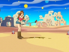 画像集#012のサムネイル/「スプラッシュ!ゴルフ」,ファンタジーゾーンな新コースやモロ星人なクラブセットなど実装