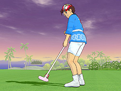 画像集#012のサムネイル/「セガ スプラッシュ!ゴルフ」浴衣と子供クラブで最後の夏を満喫