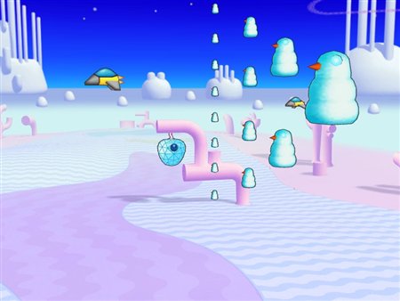 画像集#022のサムネイル/「スプラッシュ!ゴルフ」ファンタジーゾーンコースに凍てつくコース「Polaria」登場