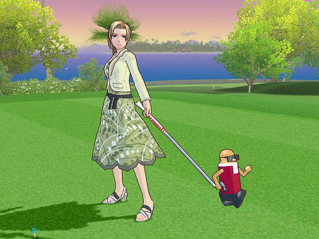 画像集#026のサムネイル/「スプラッシュ!ゴルフ」ファンタジーゾーンコースに凍てつくコース「Polaria」登場