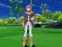 画像集#002のサムネイル/「スプラッシュ!ゴルフ」本日からFinalキャンペーン開催。新キャディー「真宮寺さくら」,新コース「SONIC winter」が登場