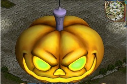 画像ギャラリー No.003のサムネイル画像 / 「アッピーオンライン2」,紫と黄のパンプキン像を完成させよう