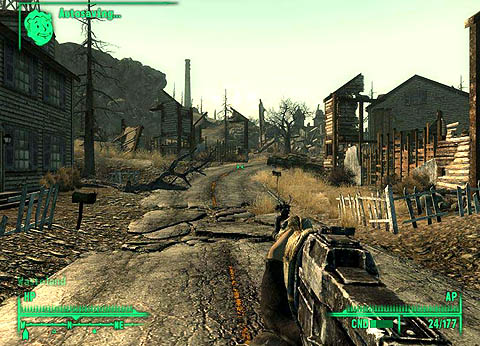 腐った肉を食べ 汚水をすすって生き残れ 凄惨なサバイバルを描く Fallout 3 のレビューを掲載