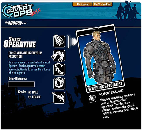 ꡼ No.001 | ֥饦Ǽڤʥѥڤ⤦SOEFacebookѥThe Agency: Covert OpsפΦǤ