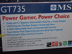 ꡼ No.008 | COMPUTEX 200805MSIPumaץץåȥեΥޡΡPCHybrid GraphicsбΥХΡPC