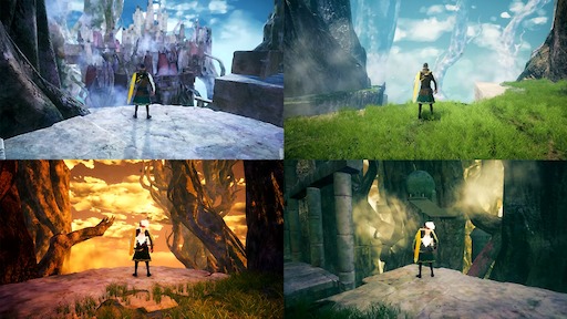 画像ギャラリー No.007のサムネイル画像 / 「CygamesEdge」デビュー作「崩落の国」。週末の半日でエンディングを見て，ゲームを1つクリアするという充足感を［インタビュー］