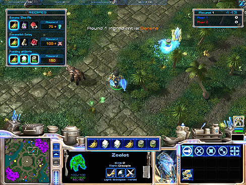 画像ギャラリー No.002のサムネイル画像 / 「Starcraft II」のカスタムMOD公開。食材集めやFPS風にアレンジされた,不思議なスタクラの世界を堪能しよう