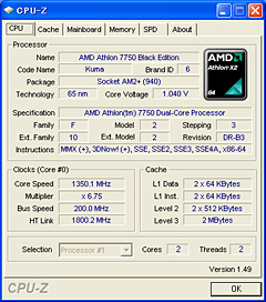 Athlon X2 7750 Black Editionץӥ塼ǺܡKumaɤ¸߲ͤϤɤˤ롩