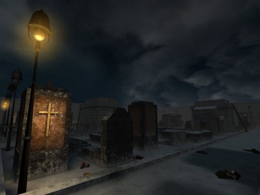 画像集#010のサムネイル/「OPERATION7 RELOAD」,「Cementerio」に夜マップを追加。新メイン武器も