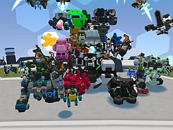 画像ギャラリー No.007のサムネイル画像 / 「コズミックブレイク」新空戦型ロボ“バルテオン”登場のアップデートを4月16日に実施