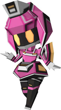 画像ギャラリー No.004のサムネイル画像 / 「コズミックブレイク」にヒップアタックが強烈なメイド型ロボが参戦