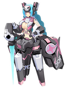 画像ギャラリー No.012のサムネイル画像 / 「コズミックブレイク」にヒップアタックが強烈なメイド型ロボが参戦