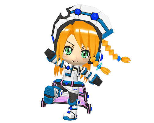 画像ギャラリー No.005のサムネイル画像 / 「コズミックブレイク」新ちびキャラ「ルーシェちゃん」がショップに登場