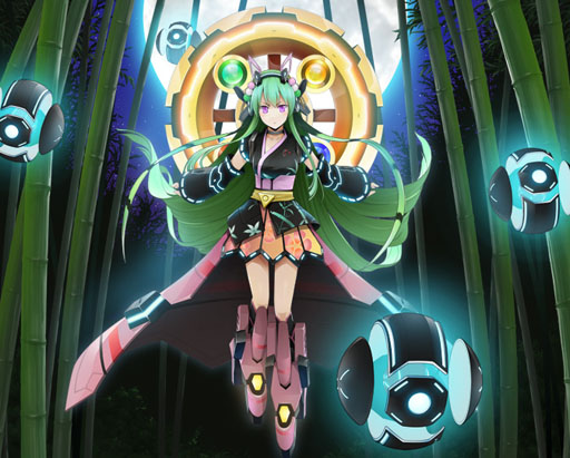 画像ギャラリー No.002のサムネイル画像 / 「コズミックブレイク」新キャラ「月讀ミコト」「如月アンコ」の特設ページが公開に