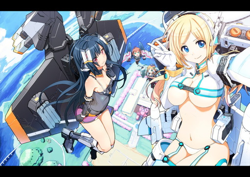 画像ギャラリー No.002のサムネイル画像 / 「コズミックブレイク」新キャラ2人のイラストが先行公開。実装は4月16日