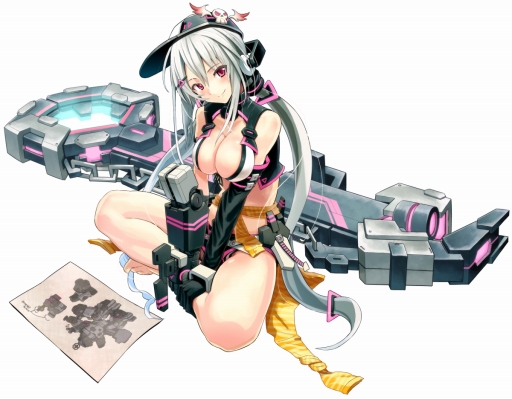 画像ギャラリー No.001のサムネイル画像 / 「コズミックブレイク」，6月16日に実装予定の新キャラ「エナ」と「カリン」のイラストを公開