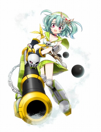 画像ギャラリー No.003のサムネイル画像 / 「コズミックブレイク」エナとカリンが 「クイーン・ガーネットガラポンII」に登場