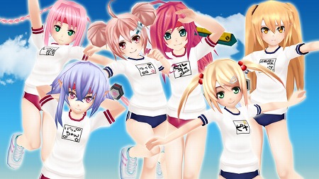 画像ギャラリー No.007のサムネイル画像 / 「コズミックブレイク」,“秋のエンジェル学園大運動会!”が開催