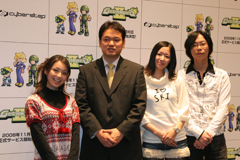 画像集#013のサムネイル/目標は,一年間で50万人。サイバーステップ,「ゲットアンプド2」の制作記者発表会を実施。正式サービスは11月6日にスタート