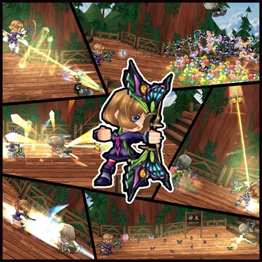 画像ギャラリー No.001のサムネイル画像 / 「ゲットアンプド2」，新アクセサリ鱗翅弓「蝶華」が登場。クリスマスログインキャンペーンも