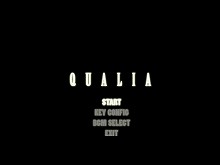 画像集#001のサムネイル/インディーズゲームの小部屋:Room#15「QUALIA」