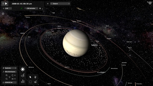 画像ギャラリー No.006のサムネイル画像 / インディーズゲームの小部屋:Room#180「Universe Sandbox」