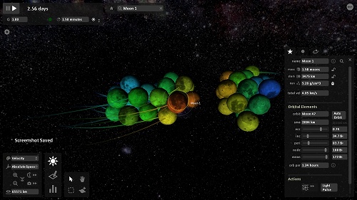 画像ギャラリー No.008のサムネイル画像 / インディーズゲームの小部屋:Room#180「Universe Sandbox」