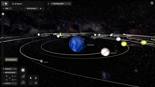 画像ギャラリー No.010のサムネイル画像 / インディーズゲームの小部屋:Room#180「Universe Sandbox」