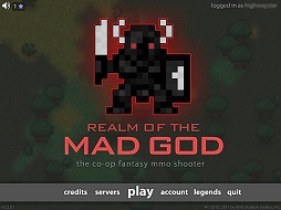 画像ギャラリー No.001のサムネイル画像 / インディーズゲームの小部屋:Room#219「Realm of the Mad God」