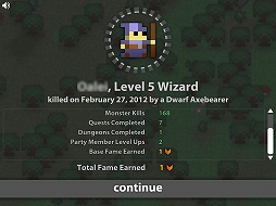 画像ギャラリー No.009のサムネイル画像 / インディーズゲームの小部屋:Room#219「Realm of the Mad God」