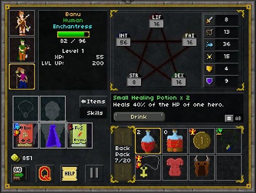 画像ギャラリー No.012のサムネイル画像 / インディーズゲームの小部屋:Room#370「Pixel Heroes: Byte&Magic」