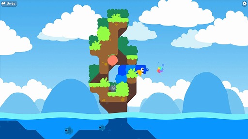 画像ギャラリー No.005のサムネイル画像 / インディーズゲームの小部屋:Room#386「Snakebird」