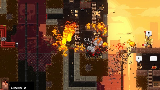 画像ギャラリー No.006のサムネイル画像 / インディーズゲームの小部屋:Room#405「Broforce」