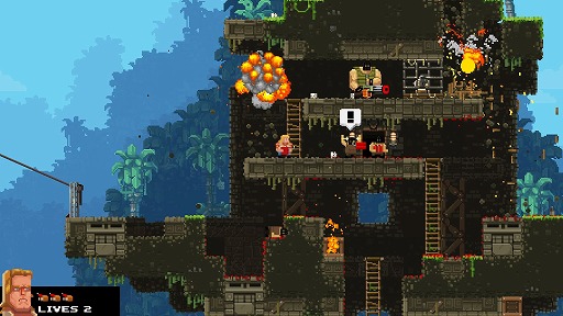 画像ギャラリー No.007のサムネイル画像 / インディーズゲームの小部屋:Room#405「Broforce」