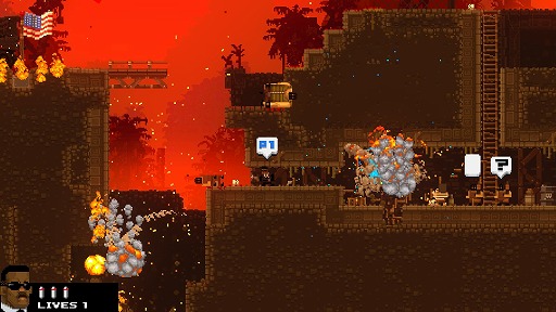 画像ギャラリー No.008のサムネイル画像 / インディーズゲームの小部屋:Room#405「Broforce」