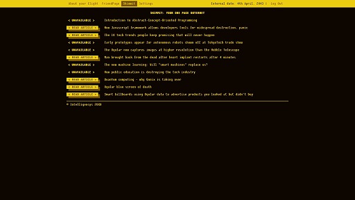 画像ギャラリー No.003のサムネイル画像 / インディーズゲームの小部屋:Room#448「Killing Time at Lightspeed: Enhanced Edition」