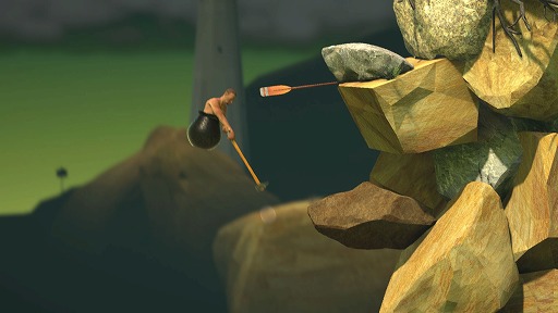 画像ギャラリー No.003のサムネイル画像 / インディーズゲームの小部屋:Room#514「Getting Over It with Bennett Foddy」