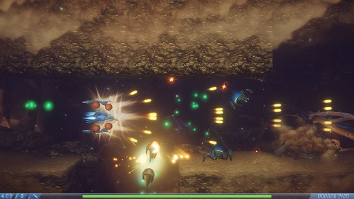 画像ギャラリー No.017のサムネイル画像 / インディーズゲームの小部屋:Room#548「Rigid Force Alpha」