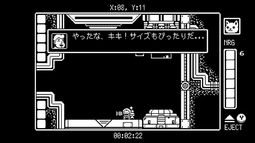 画像ギャラリー No.002のサムネイル画像 / インディーズゲームの小部屋:Room#585「Gato Roboto」