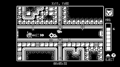 画像ギャラリー No.005のサムネイル画像 / インディーズゲームの小部屋:Room#585「Gato Roboto」