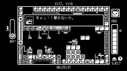 画像ギャラリー No.010のサムネイル画像 / インディーズゲームの小部屋:Room#585「Gato Roboto」