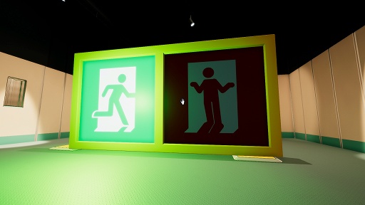 画像ギャラリー No.002のサムネイル画像 / インディーズゲームの小部屋:Room#659「Superliminal」