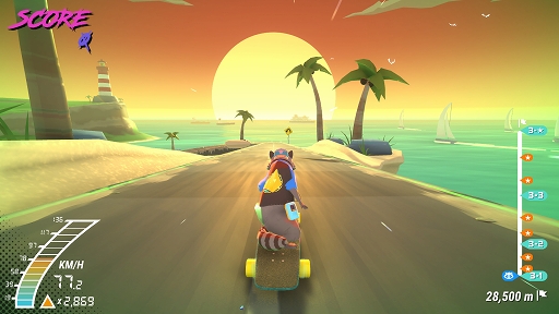 画像ギャラリー No.004のサムネイル画像 / インディーズゲームの小部屋:Room#666「Tanuki Sunset」